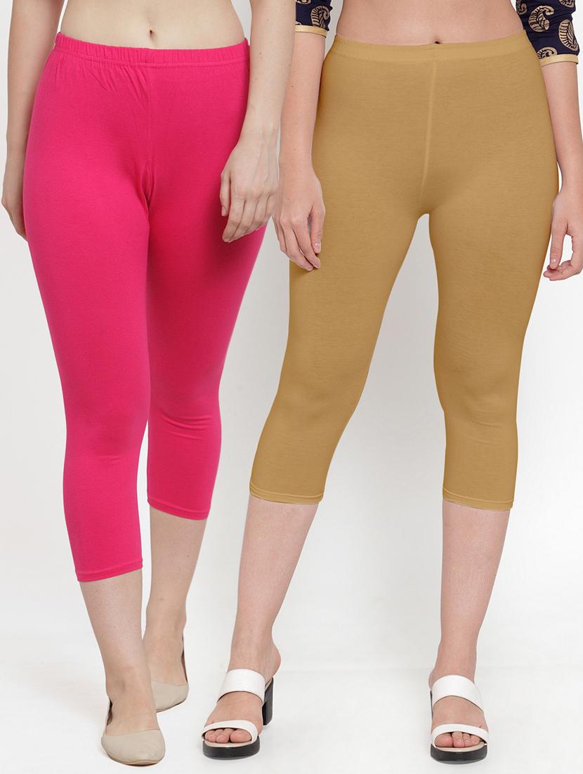 gracit women's capri leggings combo - 19757500 - Zoom Image - 0