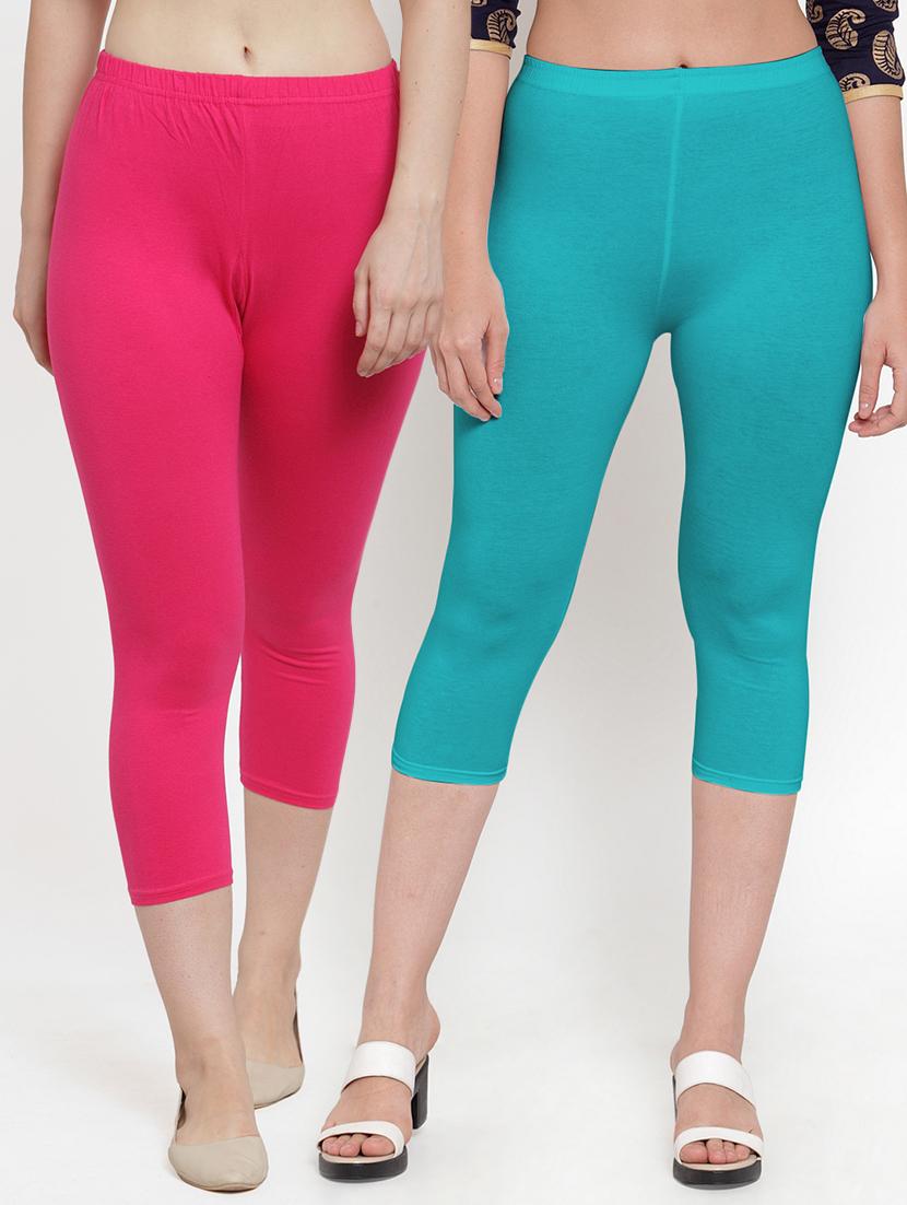 gracit women's capri leggings combo - 19757502 -  Zoom Image - 0
