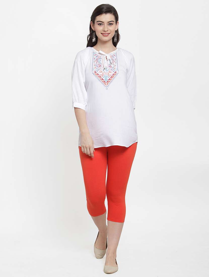 gracit women's capri leggings combo - 19757504 -  Standard Image - 5