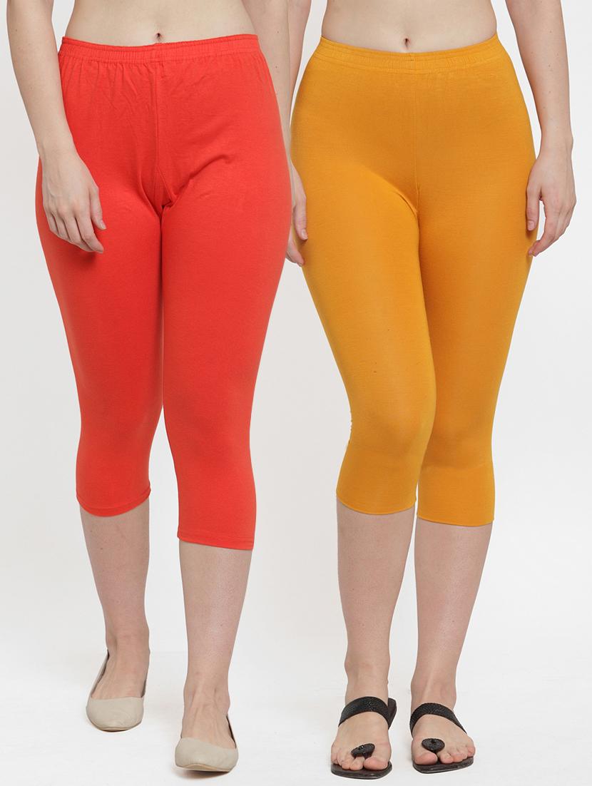 gracit women's capri leggings combo - 19757511 -  Zoom Image - 0