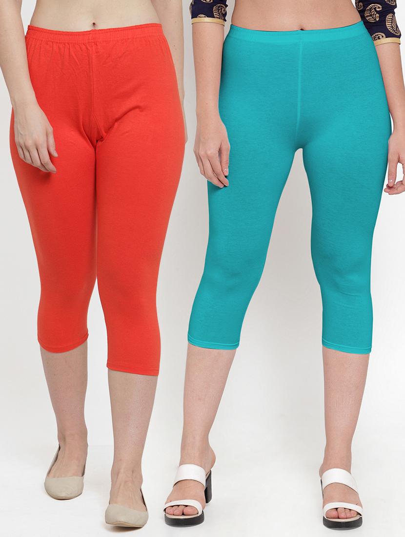 gracit women's capri leggings combo - 19757514 -  Zoom Image - 0