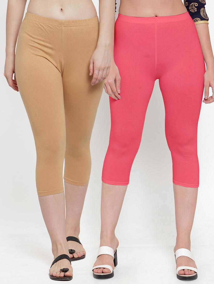 gracit women's capri leggings combo - 19757517 -  Zoom Image - 0