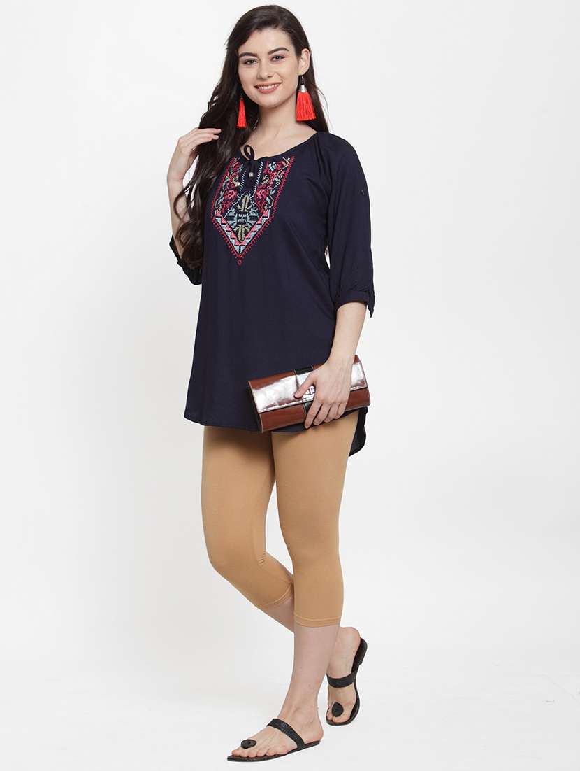 gracit women's capri leggings combo - 19757518 -  Standard Image - 5