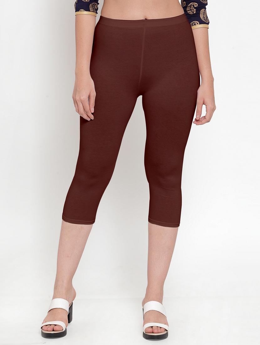 gracit women's capri leggings combo - 19757547 - Standard Image - 3