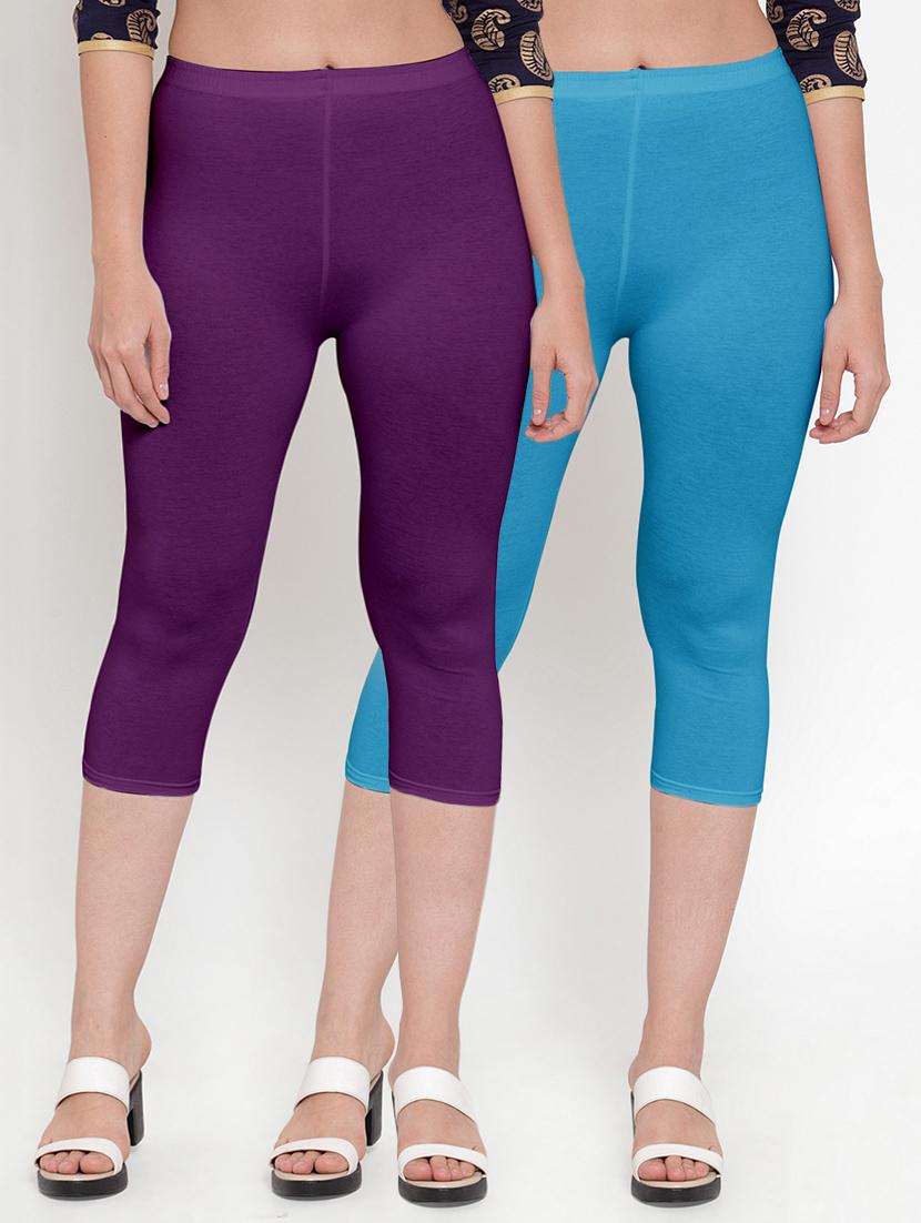 gracit women's capri leggings combo - 19757555 -  Zoom Image - 0