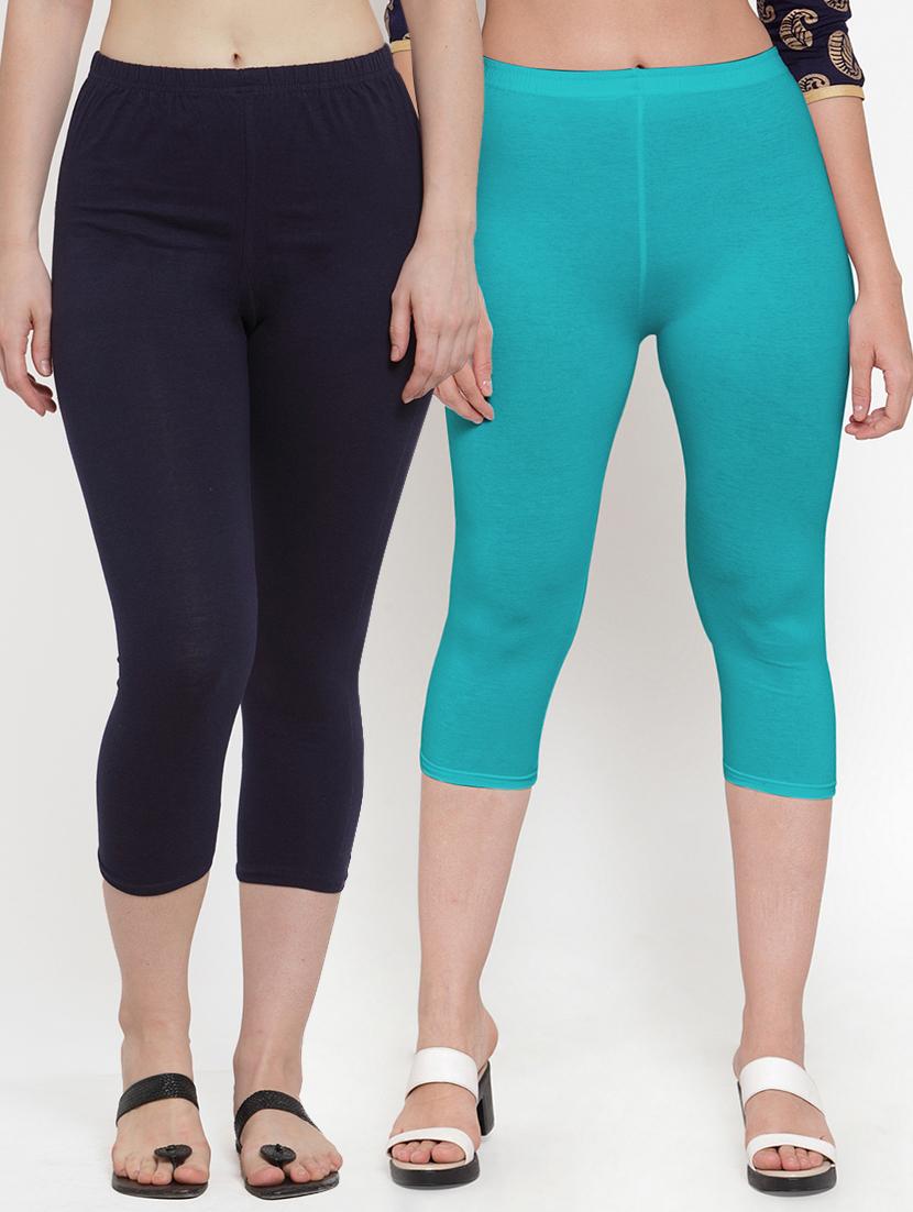 gracit women's capri leggings combo - 19757565 -  Zoom Image - 0