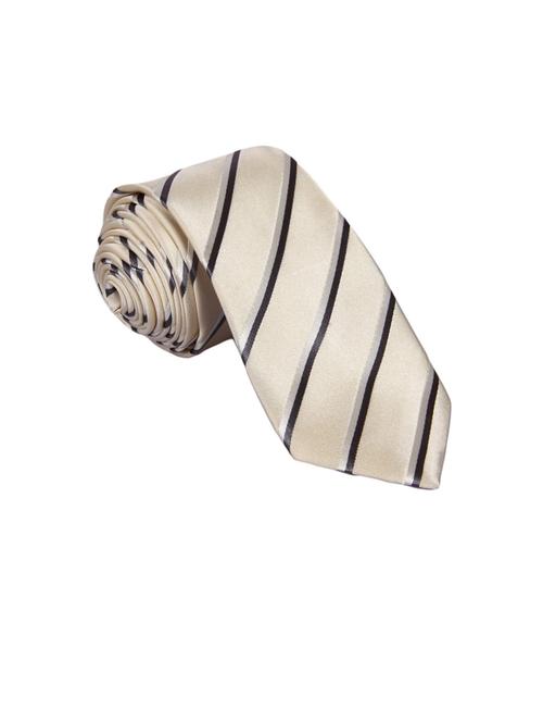 beige striped tie - 19758751 -  Standard Image - 0