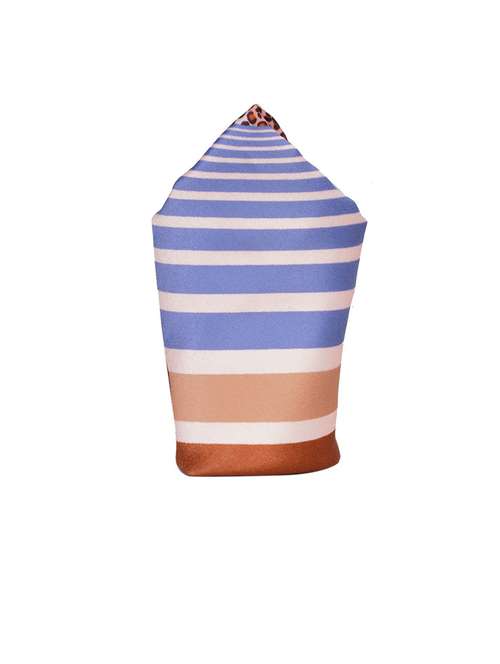 tossido printed pocket square - 19762114 - Standard Image - 0