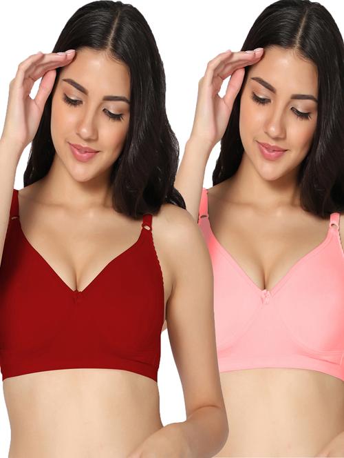 pack of 2 solid t-shirt bra - 19771724 -  Standard Image - 0