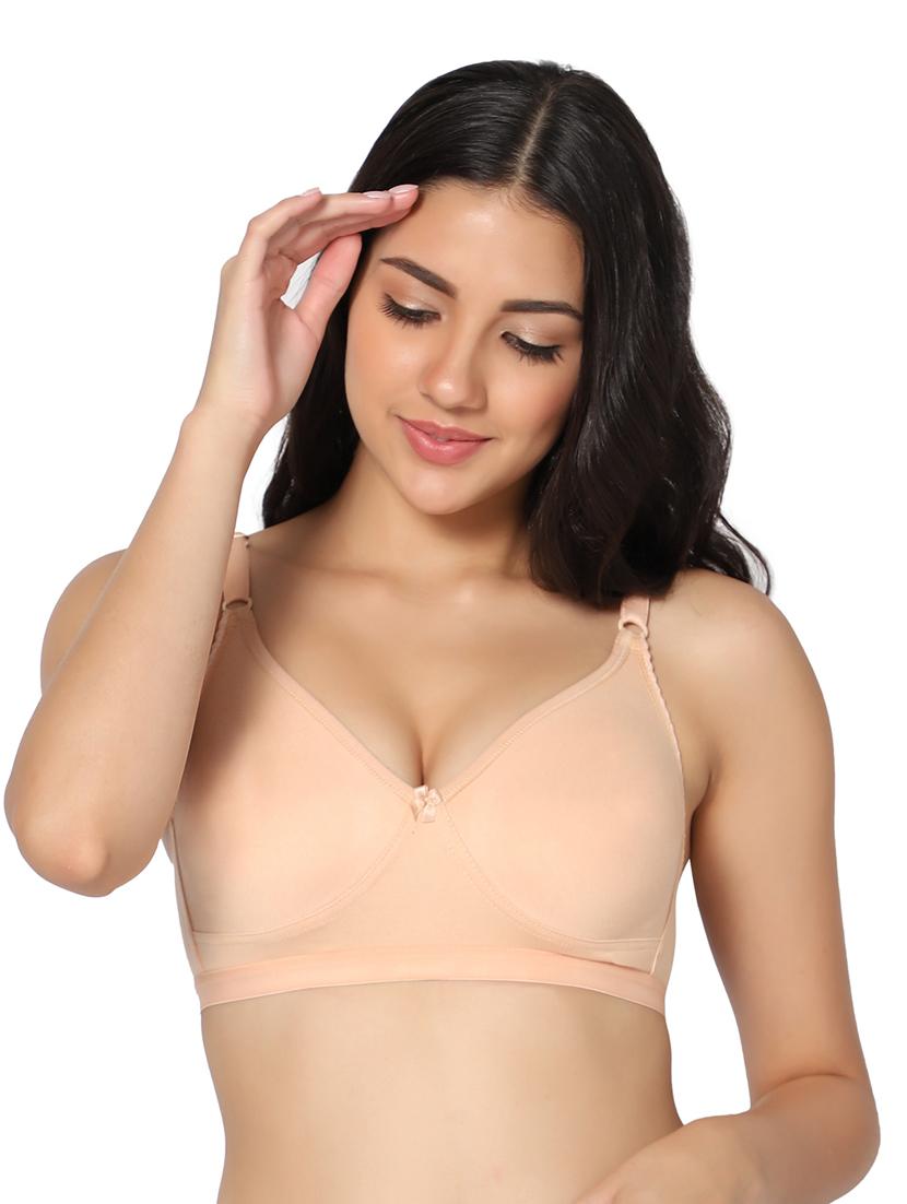 multi color cotton t-shirt bra combo - 19771767 - Standard Image - 3