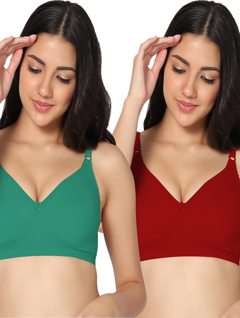 multi color t-shirt bra combo - 19771811 - Zoom Image - 0
