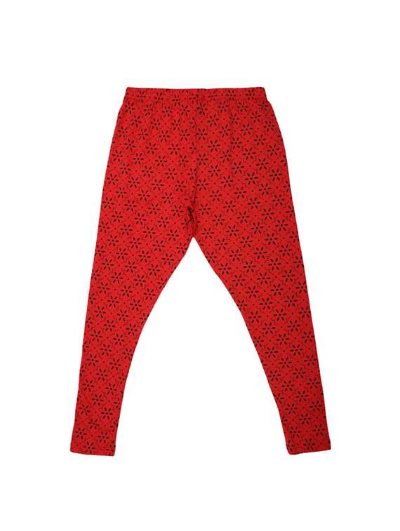 printed cotton legging