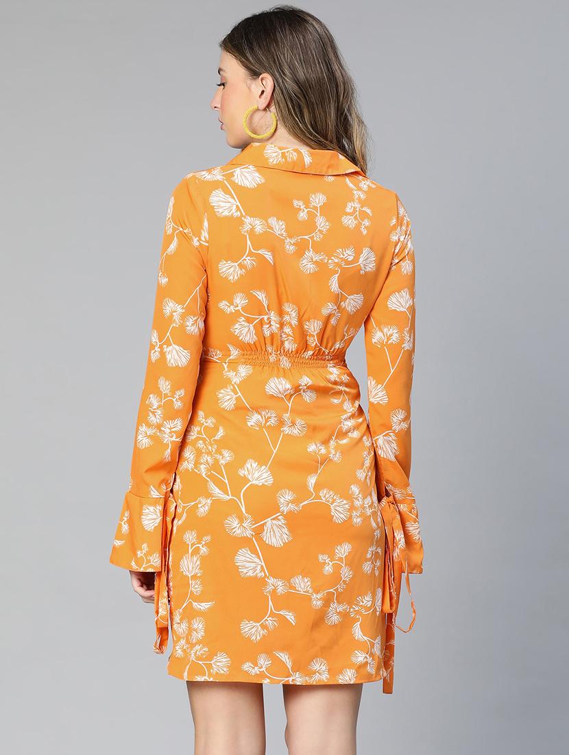 mustard floral maternity wear - 19774996 - Standard Image - 3