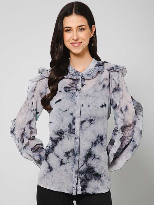 tie & dye regular shirt - 19775874 - Standard Image - 0