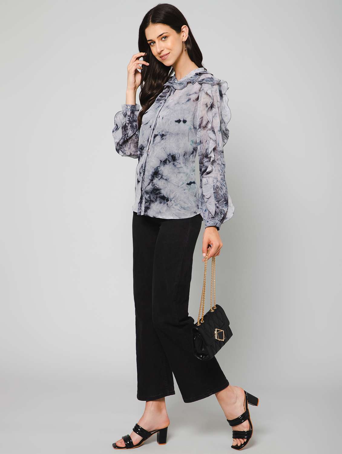 tie & dye regular shirt - 19775874 - Standard Image - 3