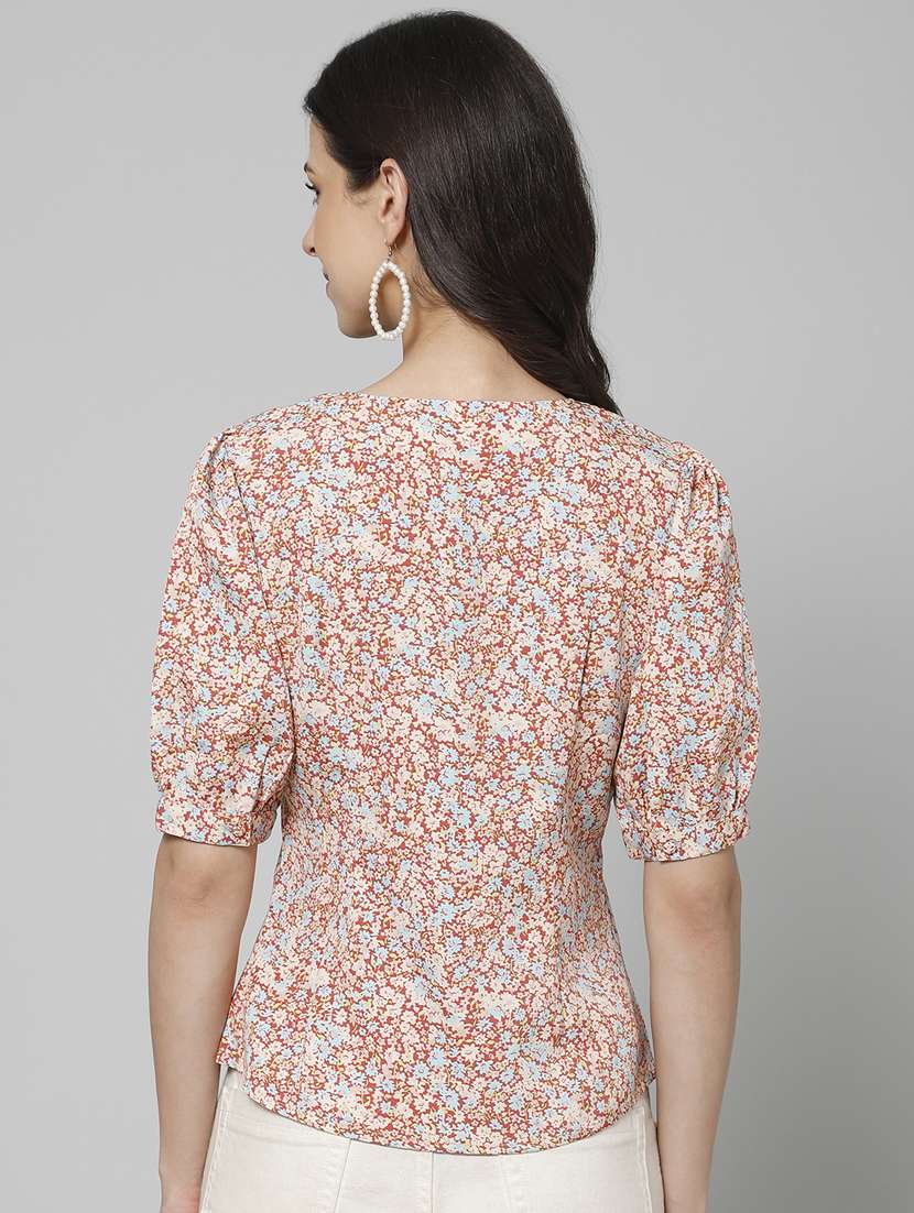 women printed regular shirt - 19775936 - Standard Image - 3