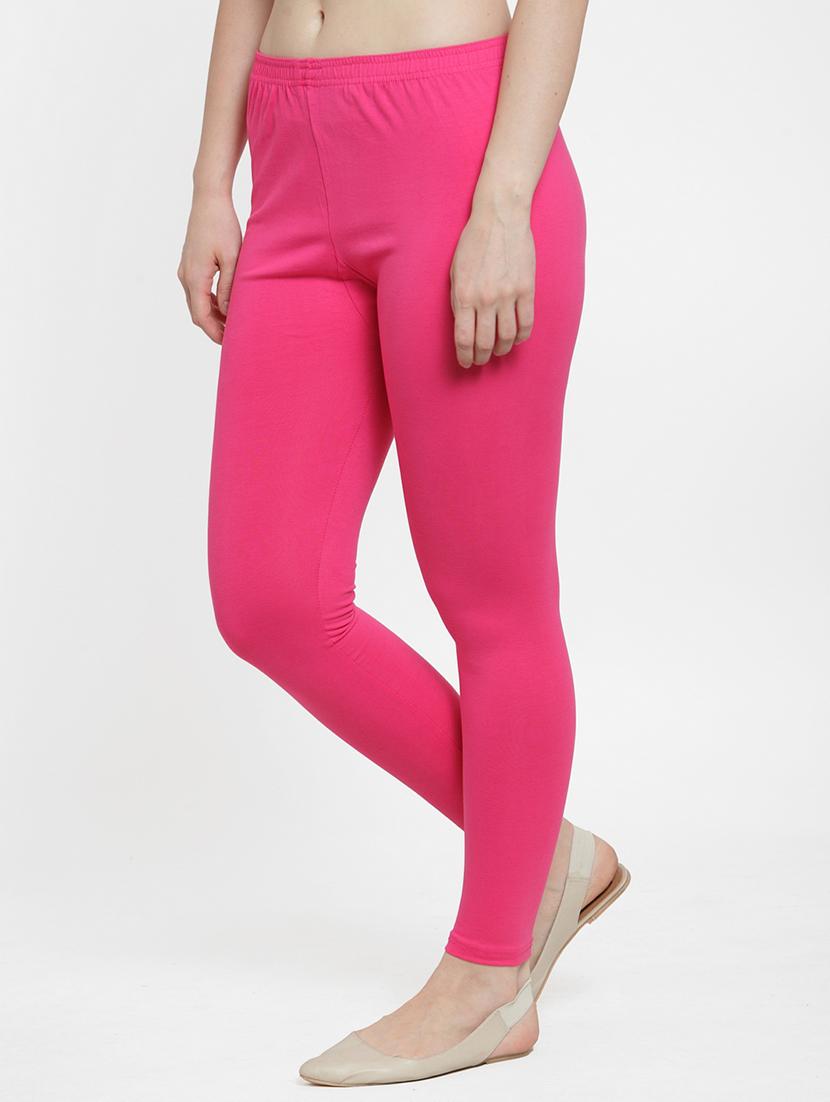 pack of 3 solid lycra leggings - 19776217 - Standard Image - 3