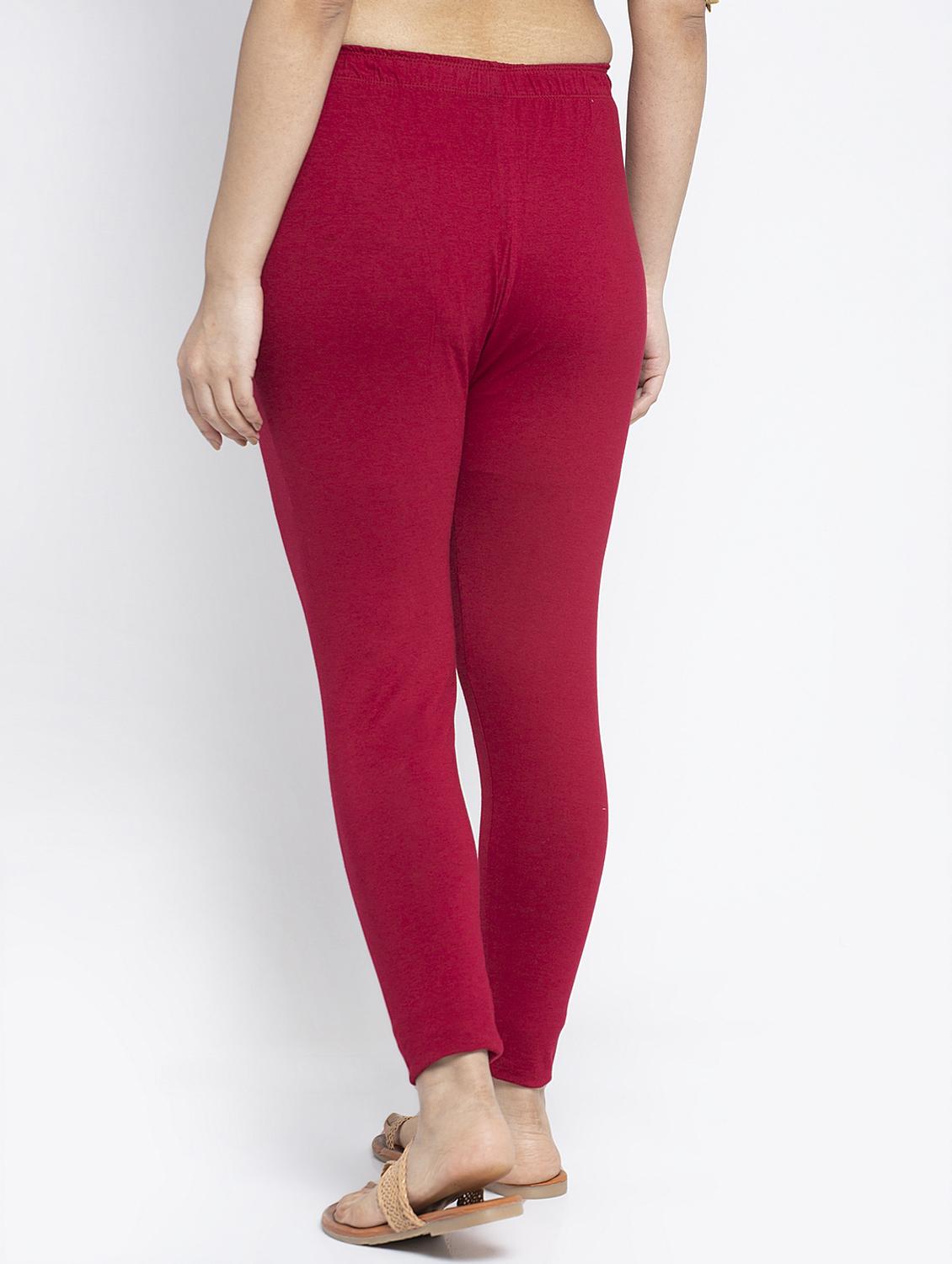 pack of 3 solid lycra leggings - 19776222 - Standard Image - 3