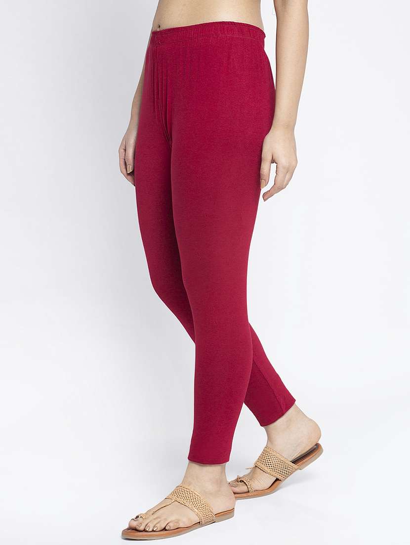 pack of 3 solid lycra leggings - 19776327 -  Standard Image - 3