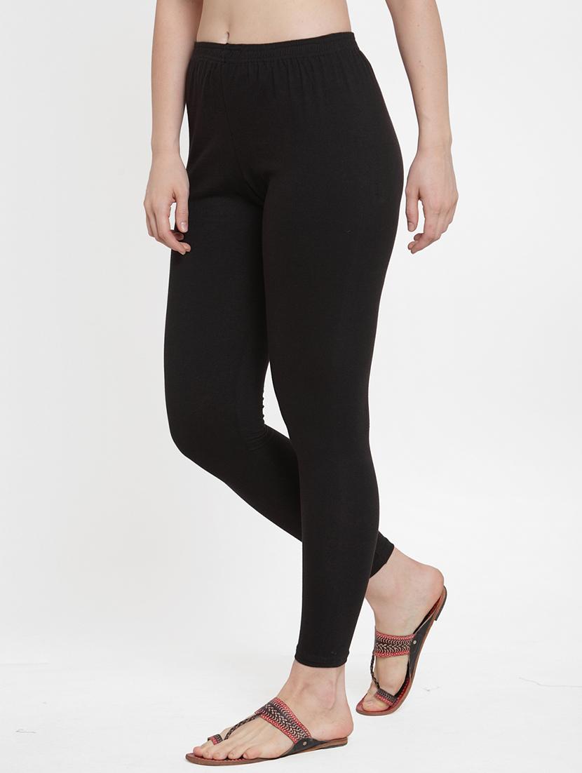 pack of 3 solid lycra leggings - 19776350 - Standard Image - 3