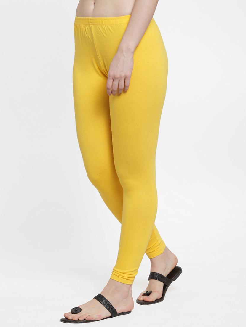 pack of 3 solid ankle length leggings - 19776619 - Standard Image - 3