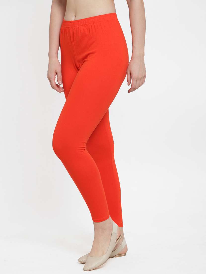 pack of 3 solid ankle length leggings - 19776724 -  Standard Image - 3