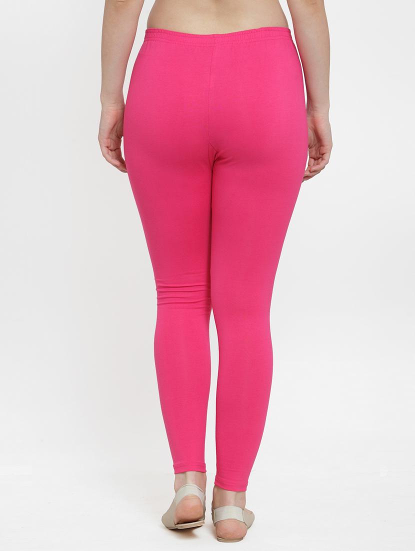 pack of 3 solid ankle length leggings - 19777467 - Standard Image - 3