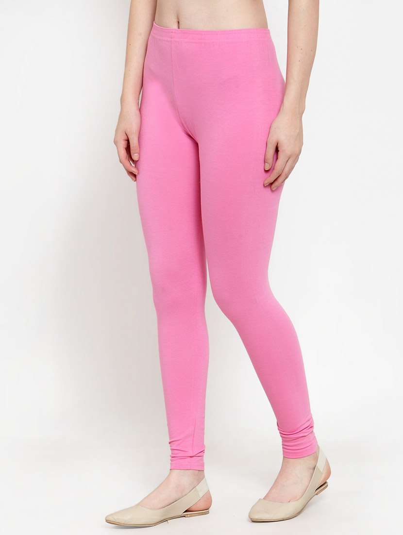 pack of 3 solid ankle length leggings - 19777541 -  Standard Image - 3
