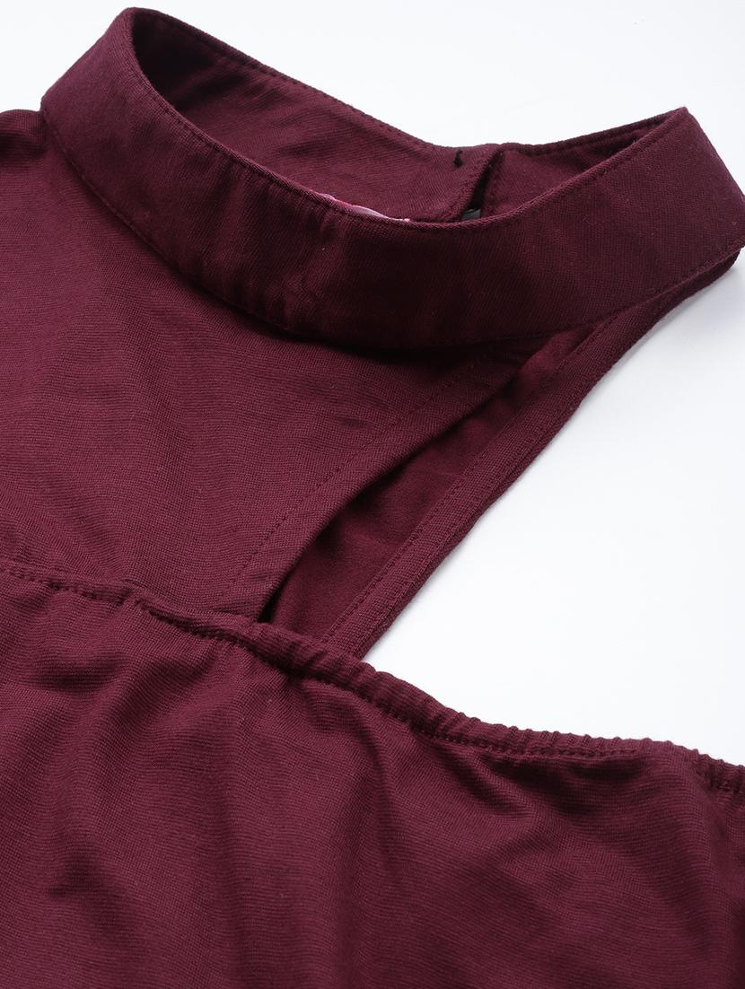women's asymmetric mock neck top - 19777873 - Standard Image - 5