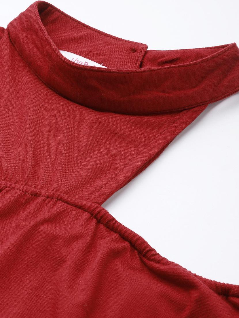 women's a line single shoulder top - 19777875 - Standard Image - 5
