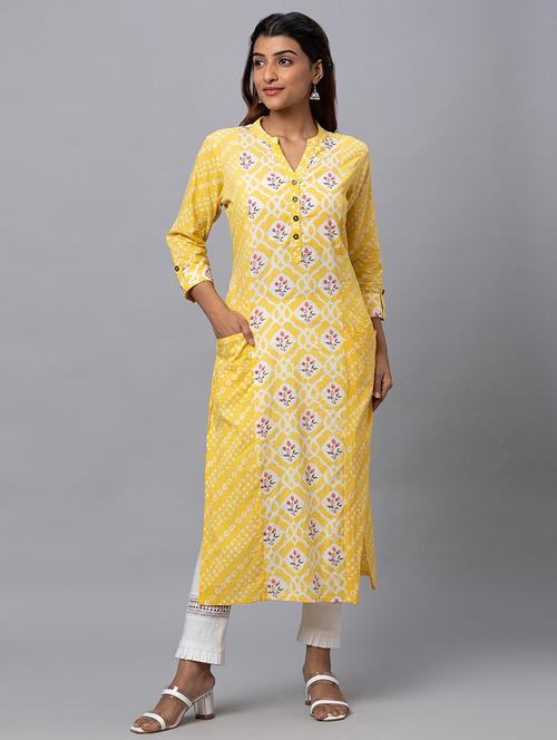women's straight kurta - 19779180 -  Standard Image - 0