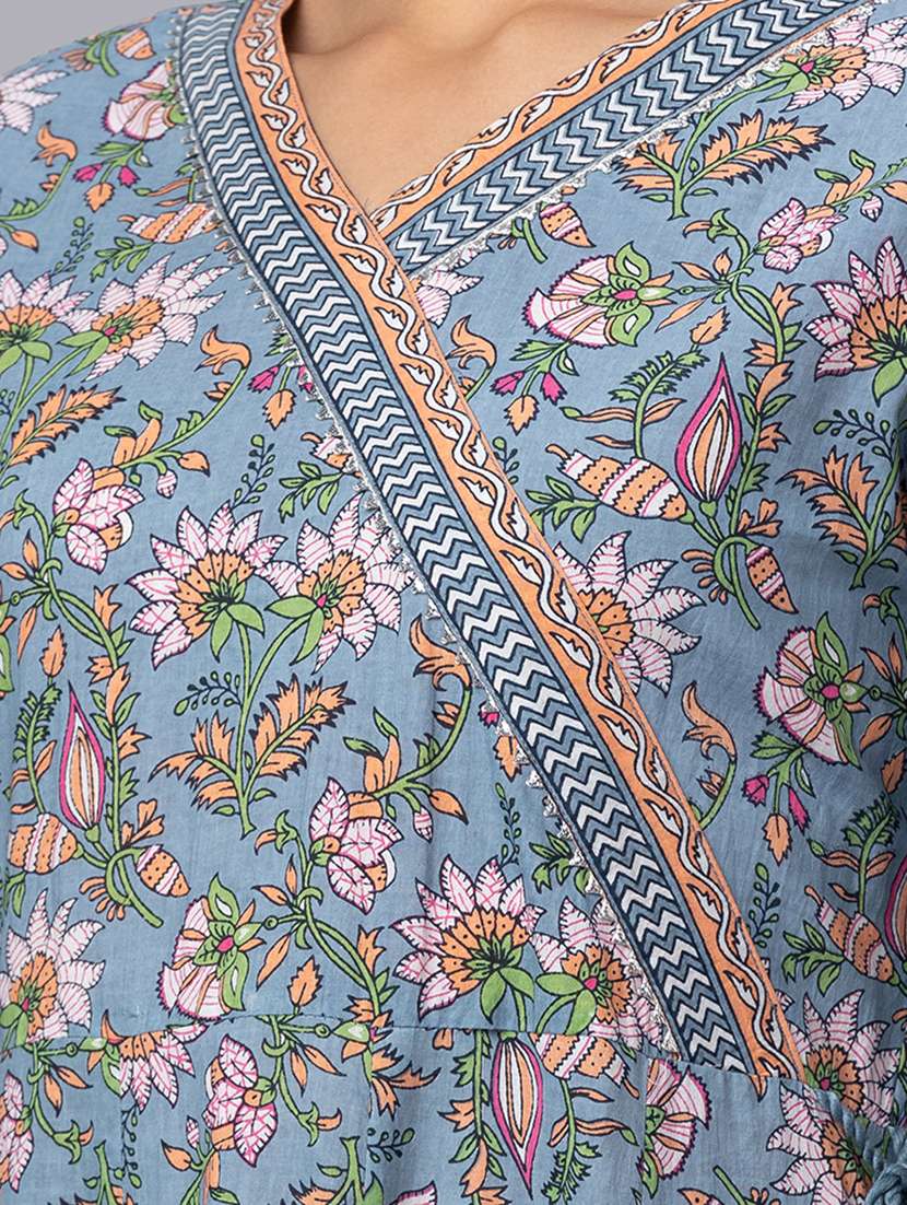 women's flared kurta - 19779198 -  Standard Image - 3