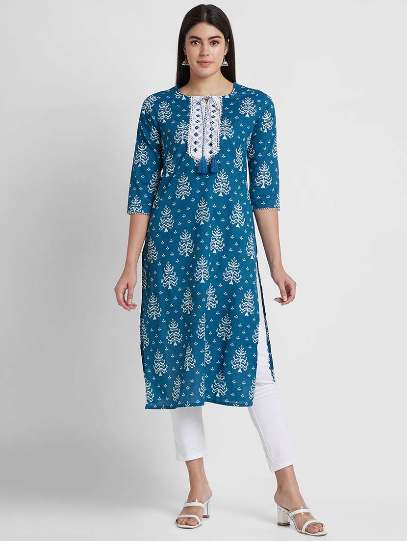 women's straight kurta