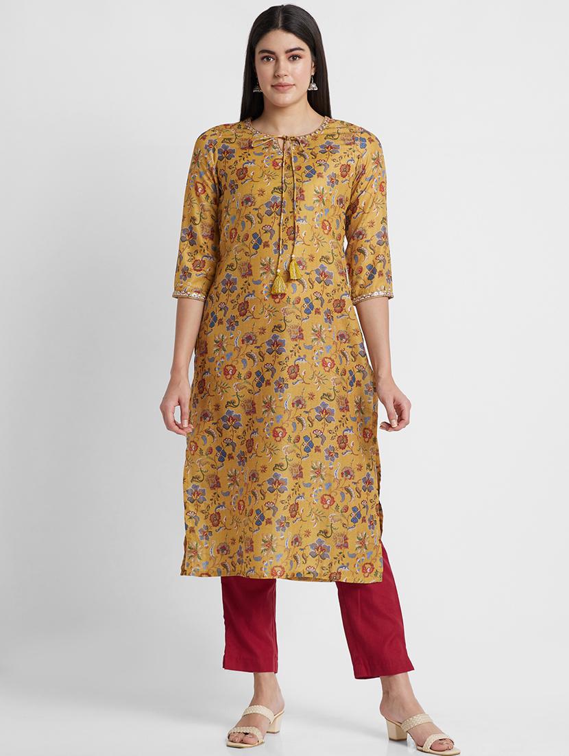 women's straight kurta - 19779258 - Zoom Image - 0
