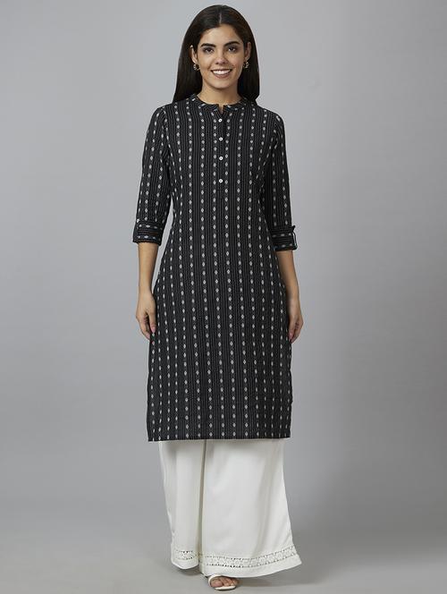 women's straight kurta - 19779278 - Standard Image - 0