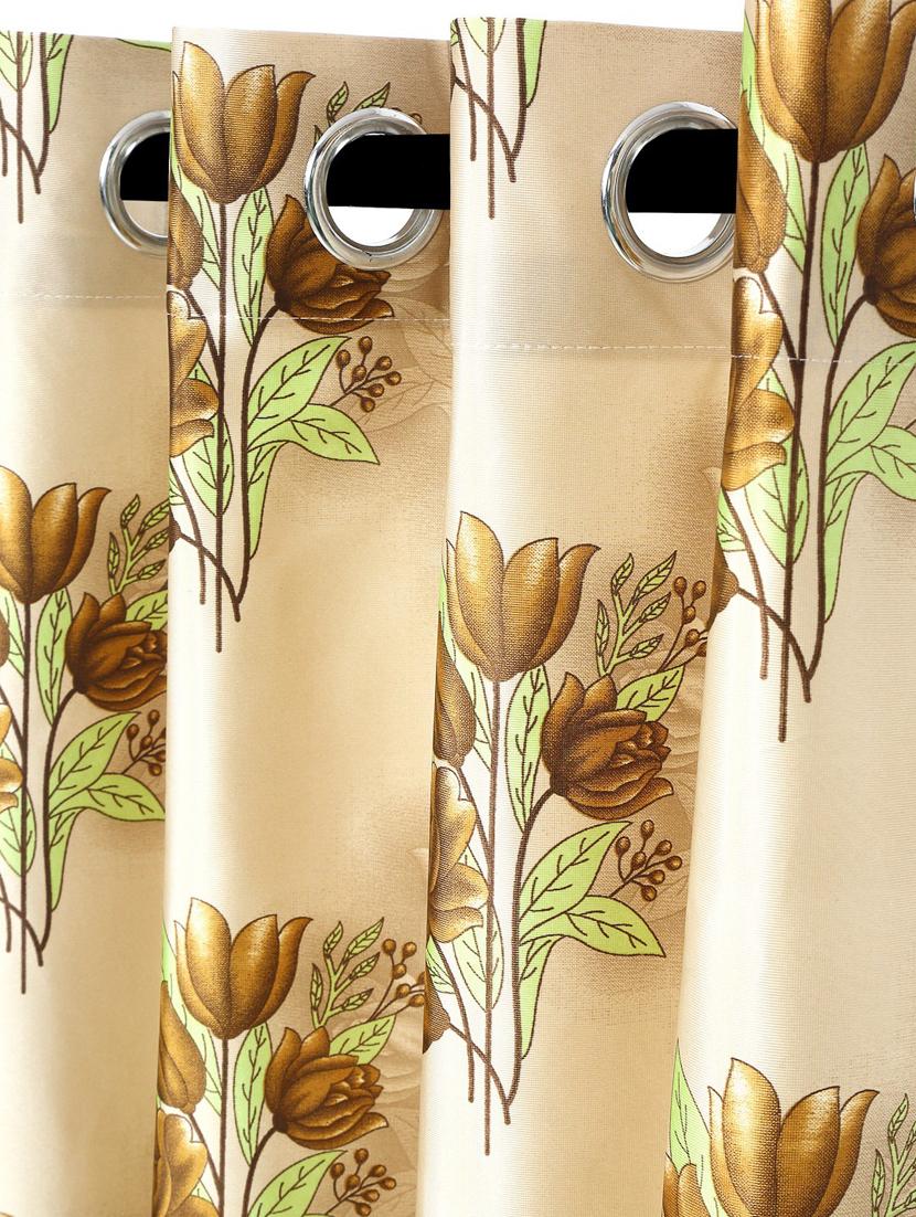 stylish and attractive printed curtains - set of 1 - 19780057 - Standard Image - 3
