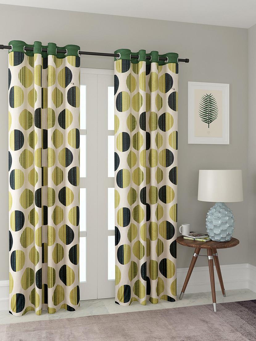cortina designer eyelet printed home curtains - 19780206 - Zoom Image - 0