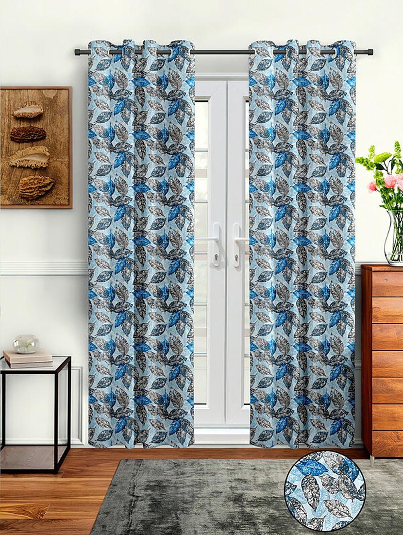 pack of 2 printed door curtain - 19780440 - Zoom Image - 0