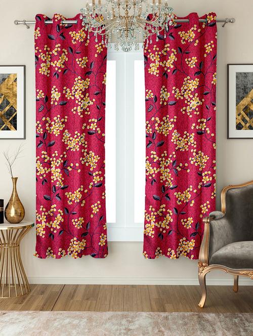 pack of 2 printed window curtains - 19780532 -  Standard Image - 0