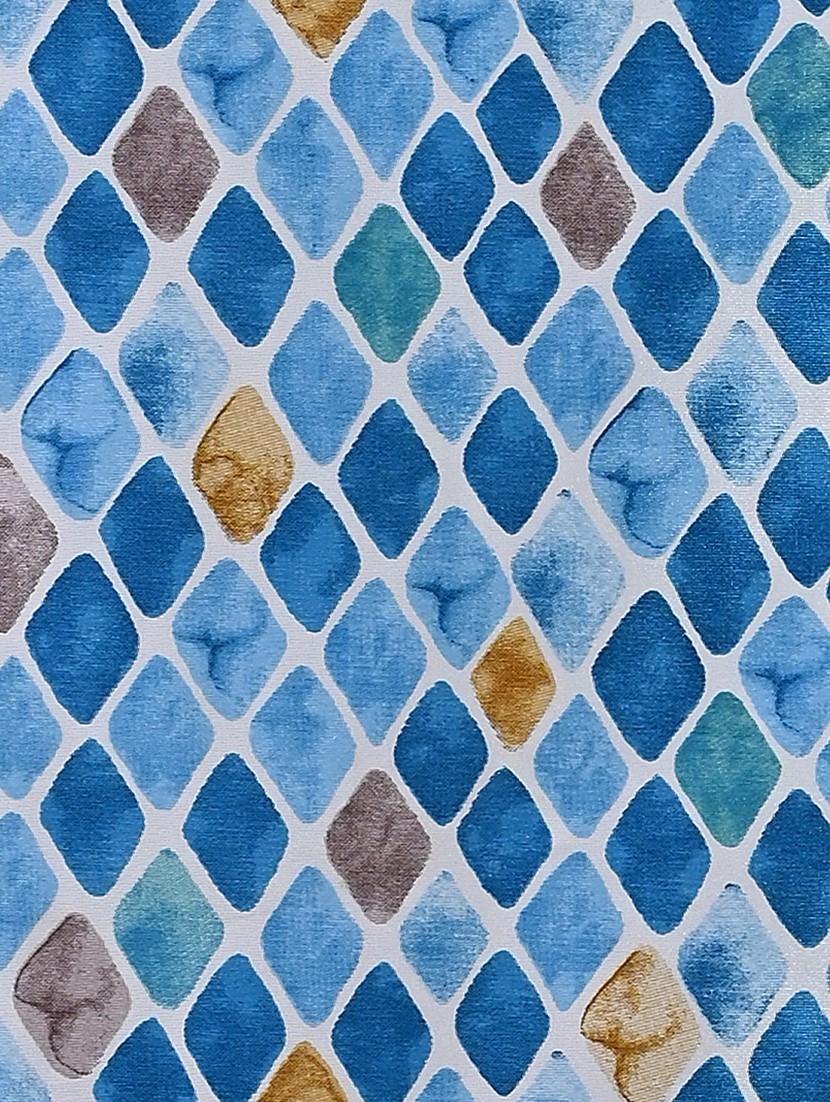 cortina designer eyelet printed home curtains - 19780625 - Standard Image - 3