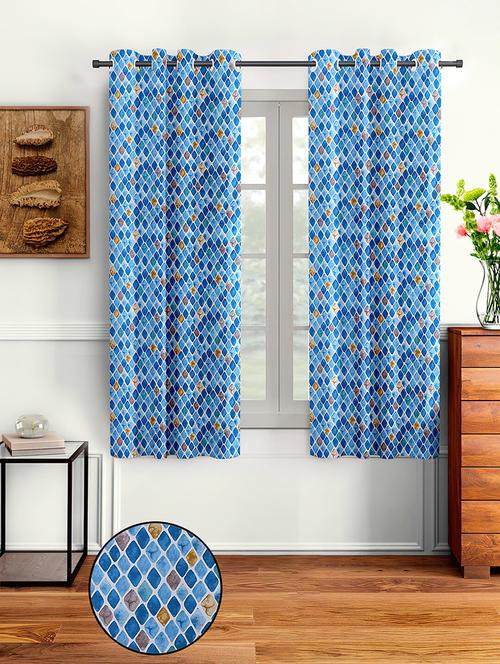 cortina designer eyelet solid home curtains - 19780628 -  Standard Image - 0