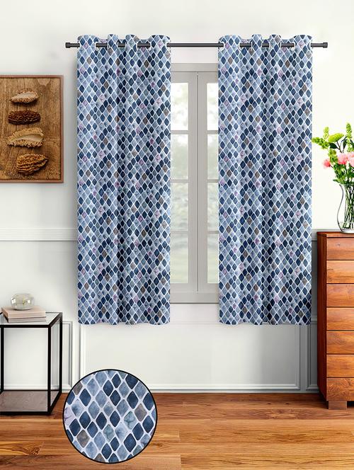 cortina designer eyelet solid home curtains - 19780631 - Standard Image - 0