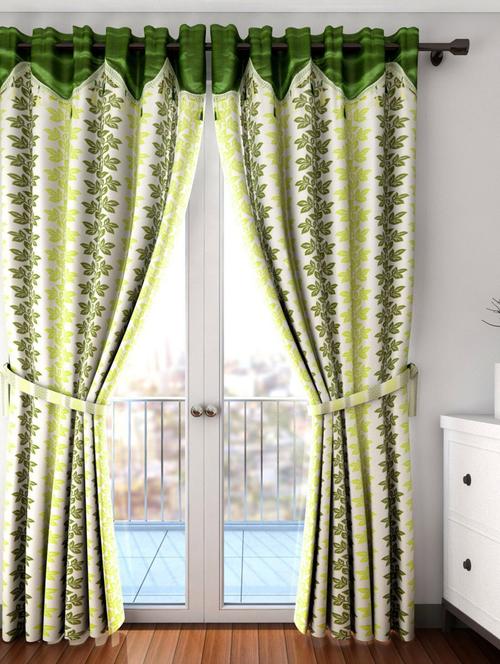 stylish and attractive printed curtains - set of 1 - 19780656 - Standard Image - 0