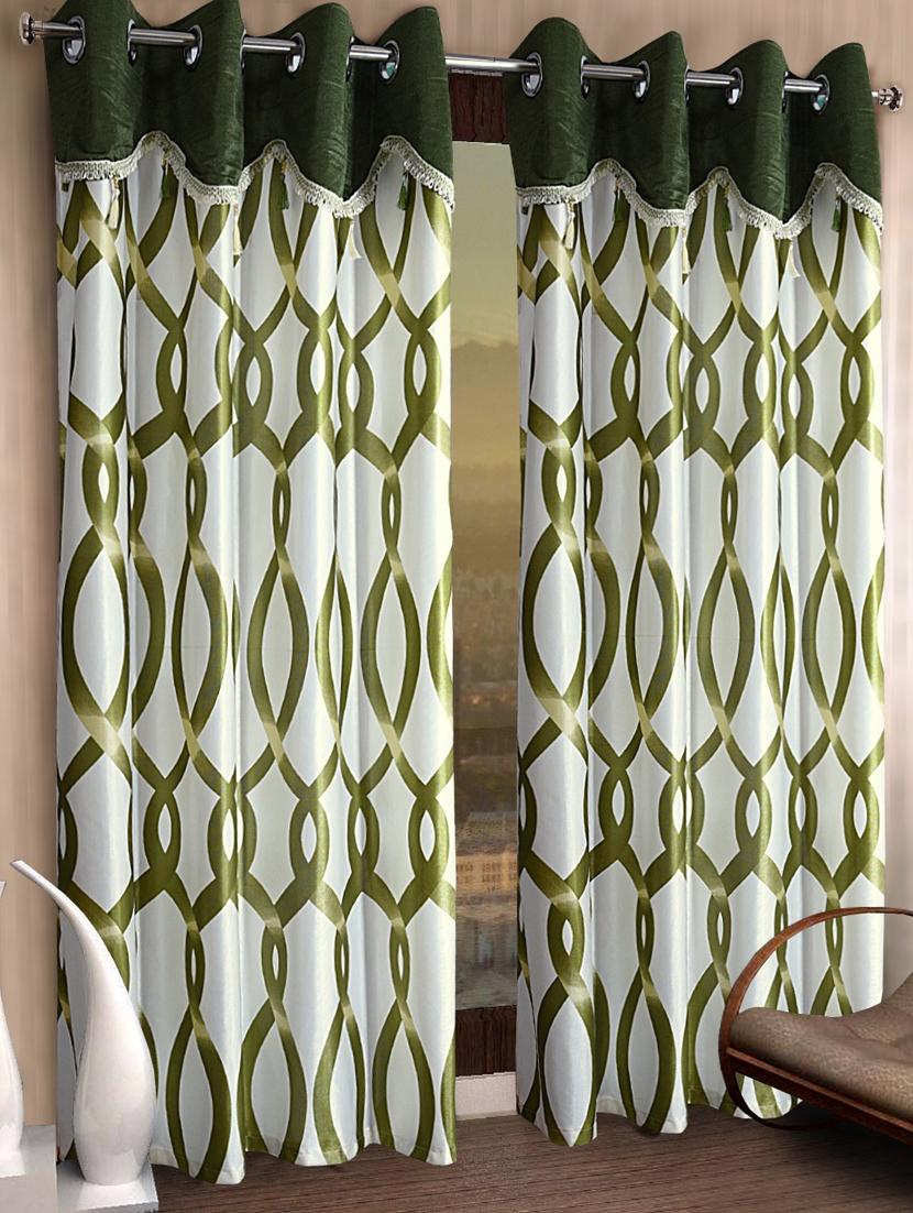 pack of 2 printed door curtain - 19780711 - Zoom Image - 0