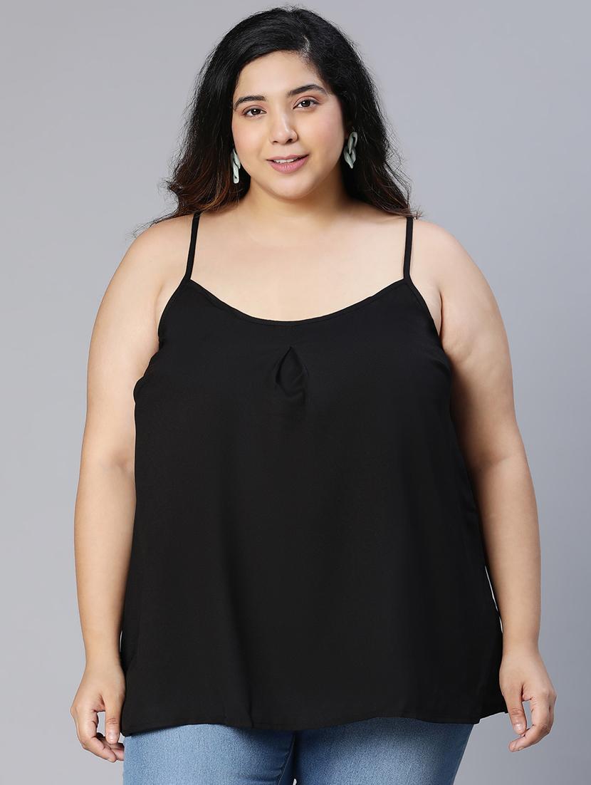 women's tank top shoulder strap top - 19780839 - Zoom Image - 0