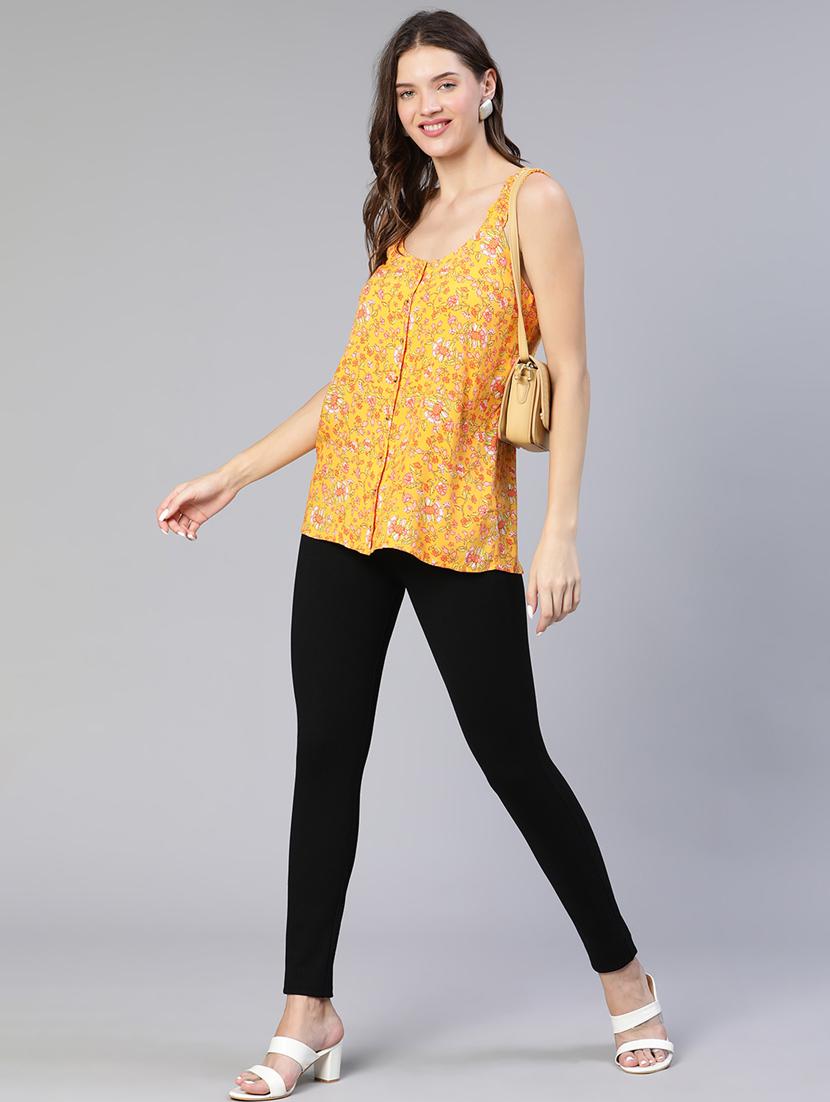 women's tank top scoop neck top - 19780885 - Standard Image - 3