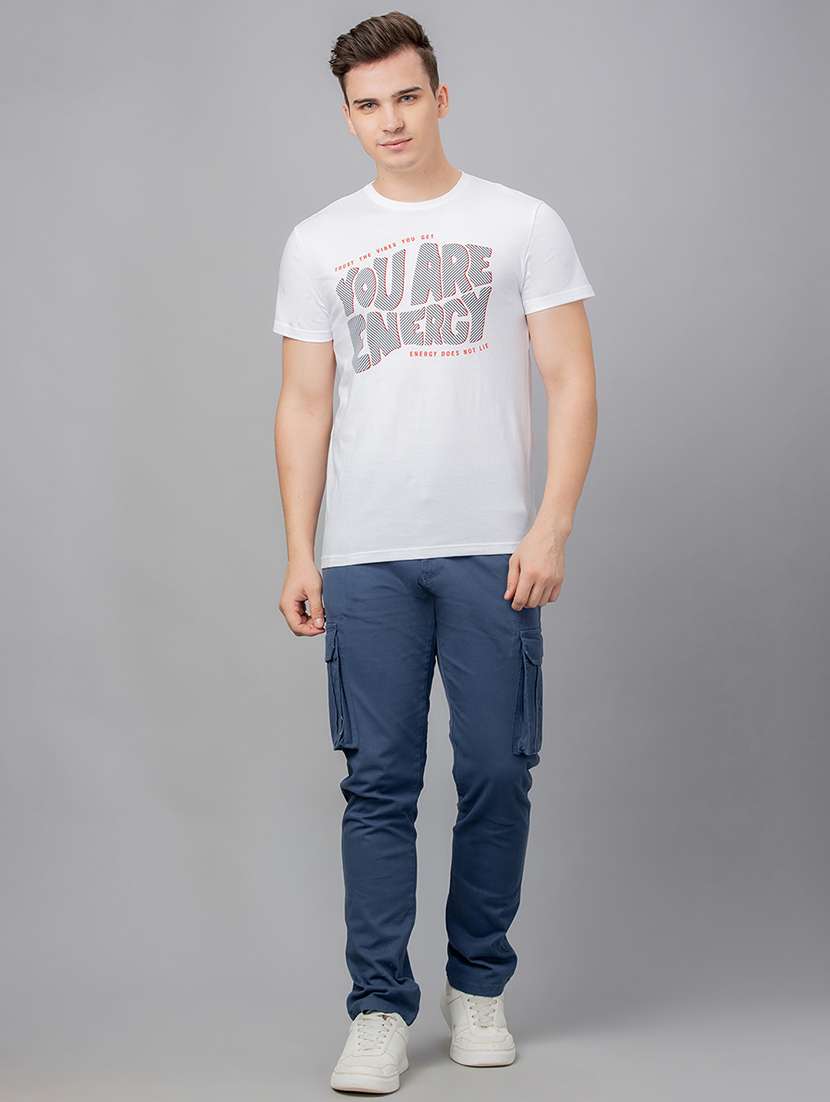 round neck printed t-shirt - 19781399 -  Standard Image - 3