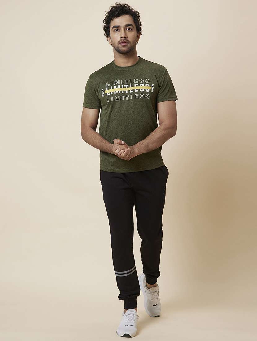 round neck printed t-shirt - 19781431 - Standard Image - 3