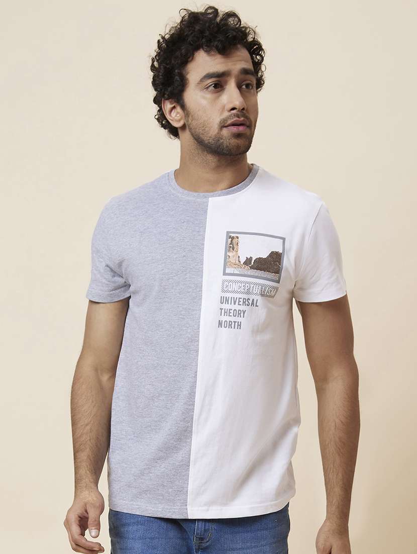 round neck printed t-shirt