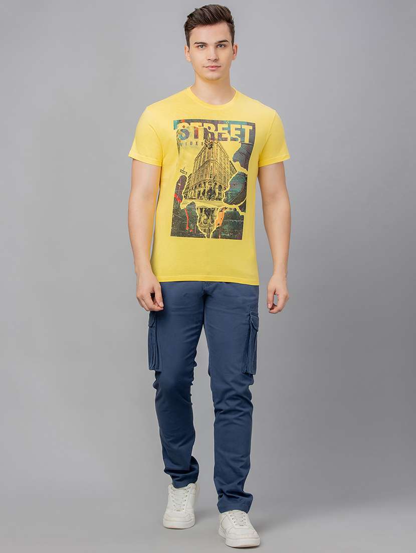 round neck printed t-shirt - 19781446 -  Standard Image - 3